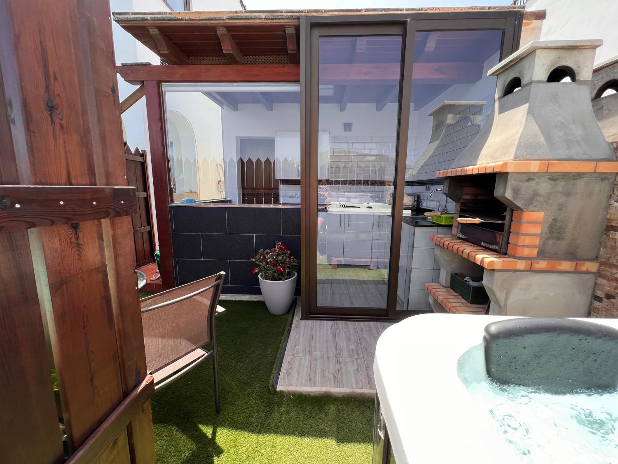 Estudio Agradable, Con Jacuzzi, Terraza Y Barbacoa, Totalmente Independiente Apartamento Corralejo Exterior foto